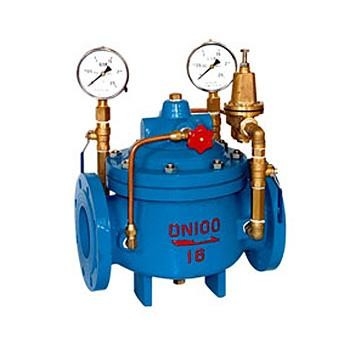Valves réduisant la pression DN65 DIN/BS/AWWA/JIS de l'eau hydraulique