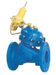Chambre de valves réduisant la pression de contrôle de flux double avec le grand filtre de contrôle